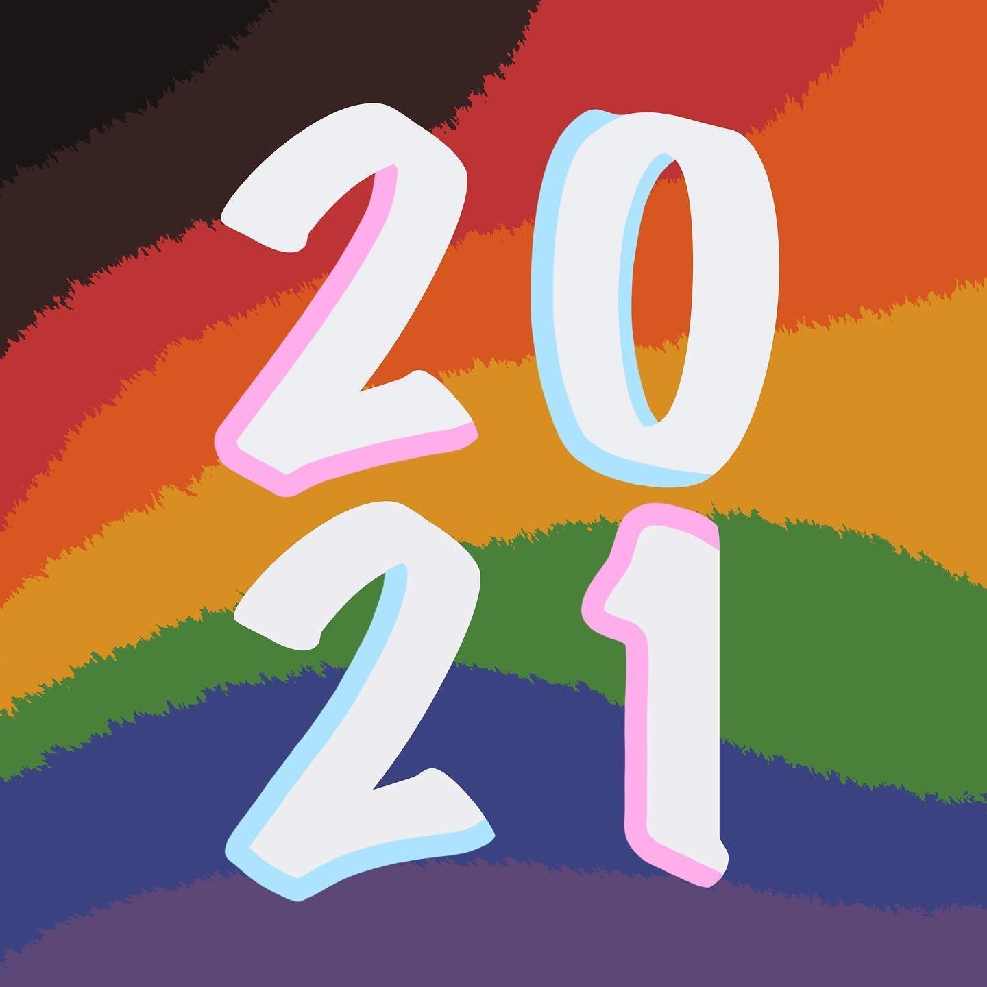 HAPPY NEW YEAR 🎉
Wishing you all a year of health, happiness &amp; QUEER expression! 🏳️&zwj;🌈🏳️&zwj;⚧️ Be proud, stay safe, and continue fighting for LGBTQ+ rights 🖤